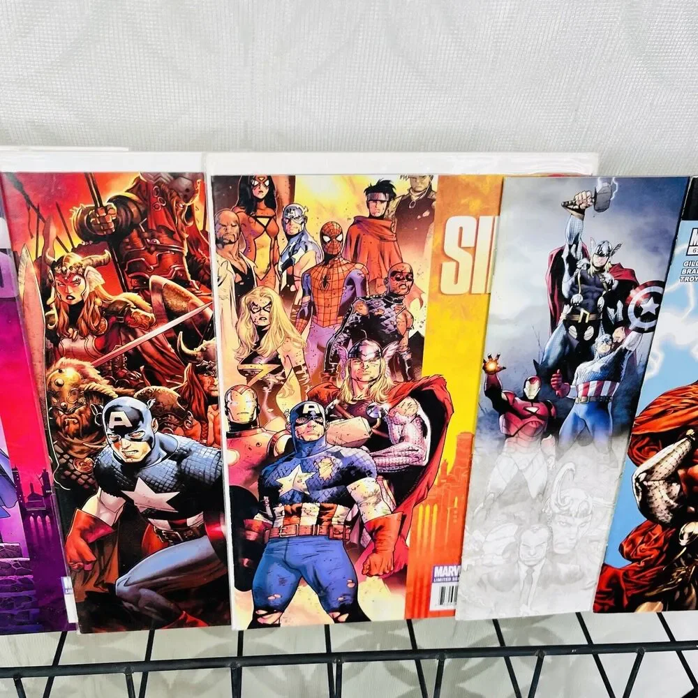 Siege 1-4, Dark Avengers 13 14, New 61 63, Initiative 32 33 35, Thor 610 Key 1st